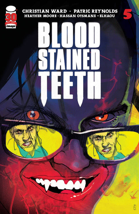 Blood-Stained Teeth Regular Christian Ward Cover