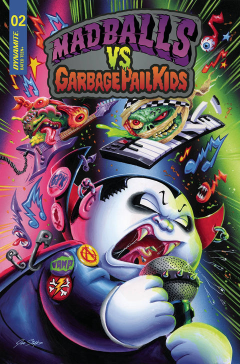 Madballs vs. Garbage Pail Kids Regular Joe Simko Cover