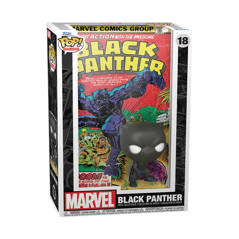 POP COMIC COVER MARVEL BLACK PANTHER VIN FIG 