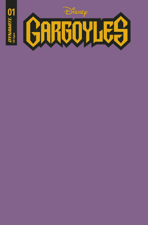 Gargoyles (Dynamite) Purple Blank Variant