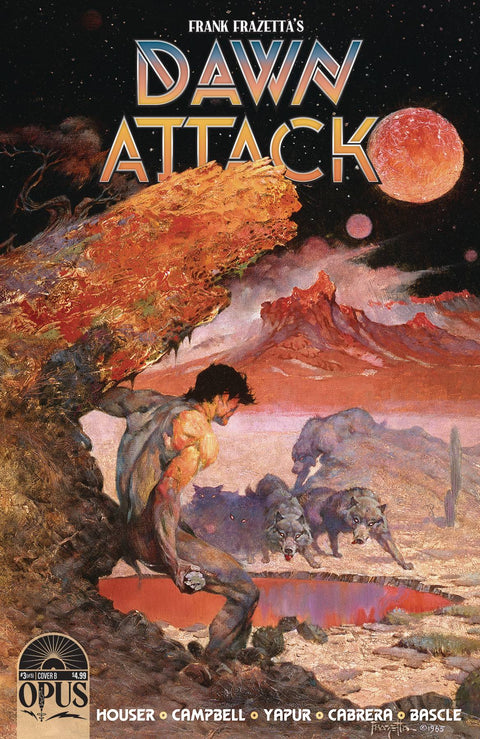 Frank Frazetta's Dawn Attack #3B