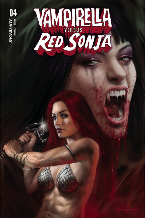 Vampirella Versus Red Sonja Dynamite Entertainment