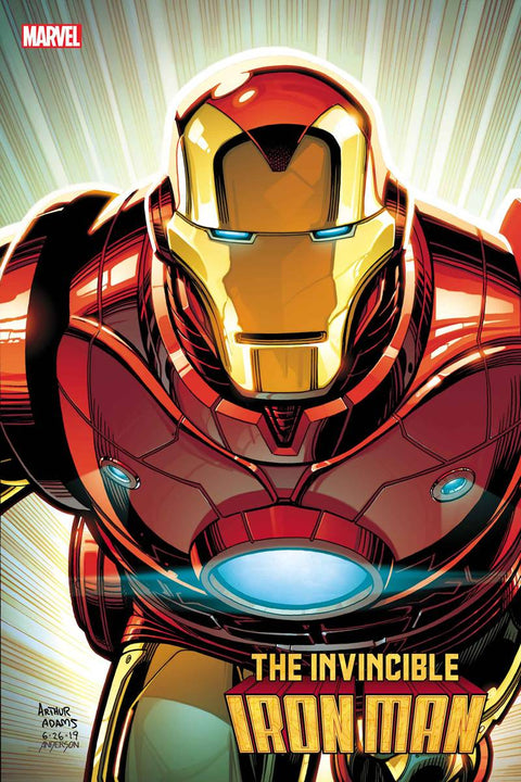 Invincible Iron Man, Vol. 4 4E Comic Arthur Adams Variant Marvel Comics 2023