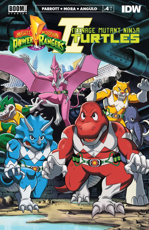 Mighty Morphin Power Rangers / Teenage Mutant Ninja Turtles, Vol. 2 #4C