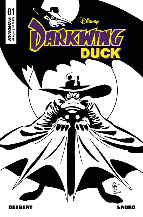 Darkwing Duck (Dynamite Entertainment) Ken Haeser B&W Variant