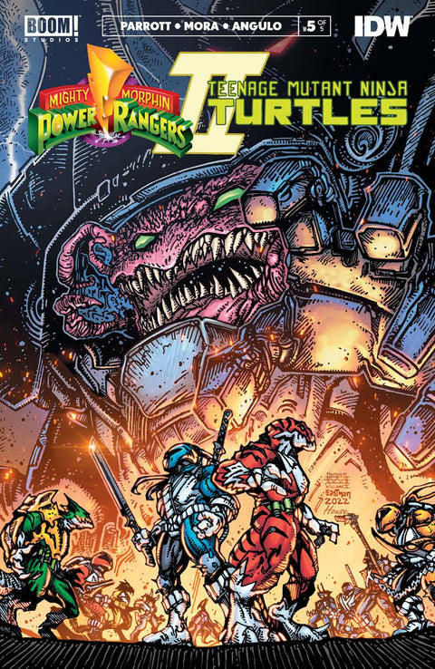 Mighty Morphin Power Rangers / Teenage Mutant Ninja Turtles, Vol. 2 #5B