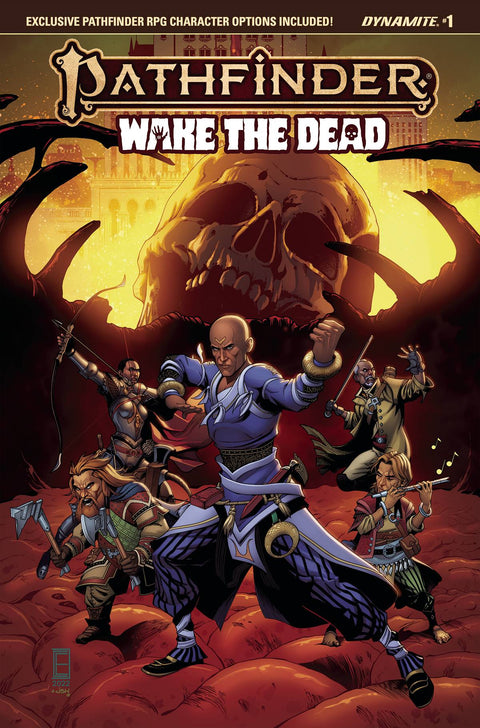 Pathfinder: Wake The Dead 1C Eman Casallos Variant Dynamite Entertainment 2023