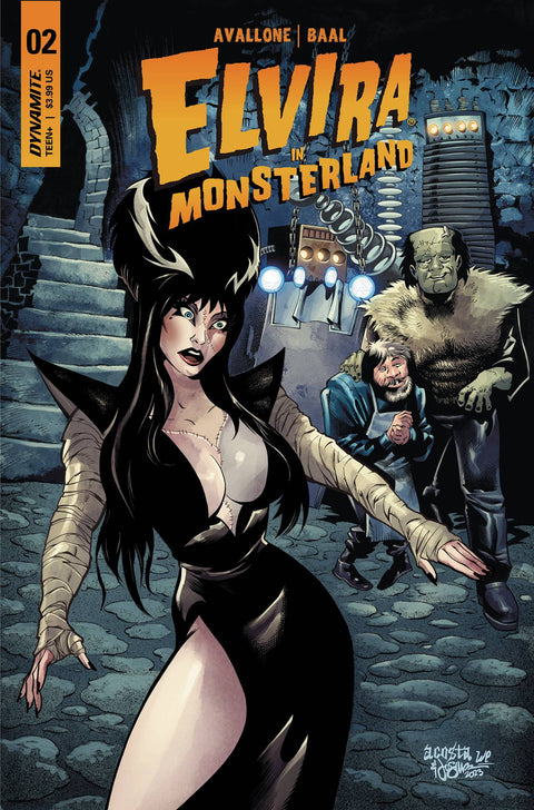Elvira In Monsterland 2A Dave Acosta Regular Dynamite Entertainment 2023
