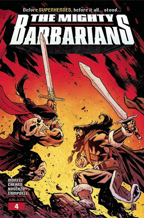 The Mighty Barbarians 4A Comic Justin Mason Regular Ablaze 2023