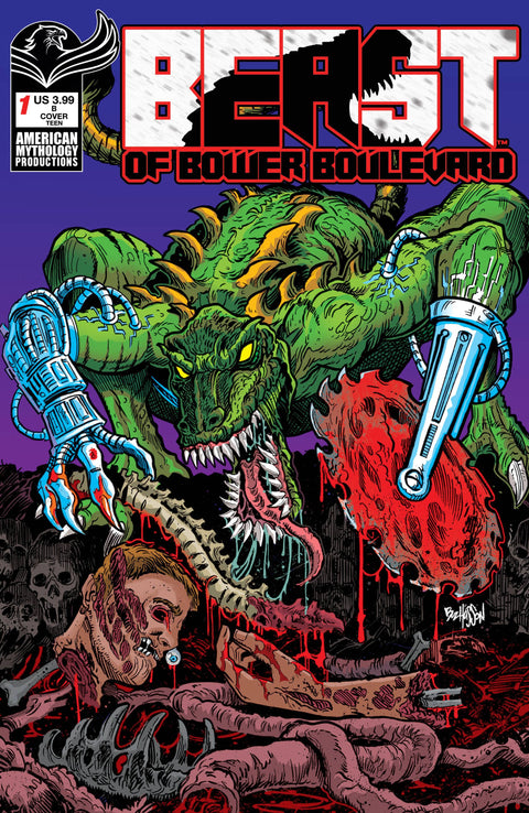 Beast of Bower Boulevard 1B Comic Buz Hasson Variant American Mythology 2023