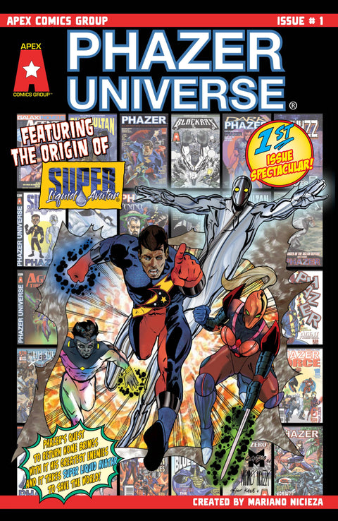 Phazer Universe 1A Comic Matt Gaudio Regular American Mythology 2023