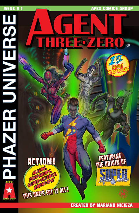 Phazer Universe 1B Comic Tom Tonkin Variant American Mythology 2023