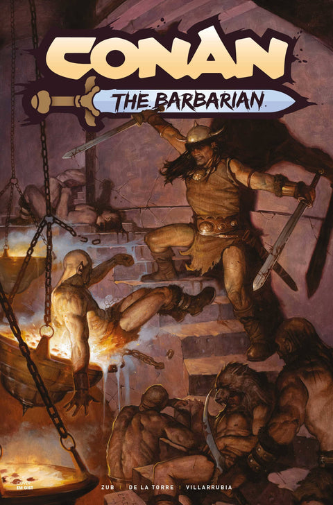 Conan the Barbarian (Titan Books) 1F Comic E.M. Gist Variant Titan Books 2023