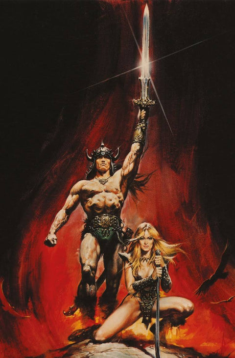 Conan the Barbarian (Titan Books) 1I Comic Movie Foil Variant Titan Books 2023