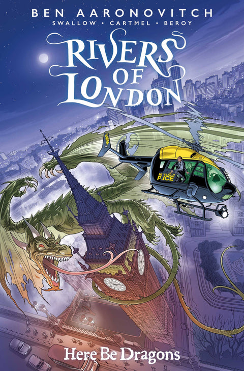 Rivers of London: Here Be Dragons 1A Comic Jose Maria Beroy Regular Titan Books 2023