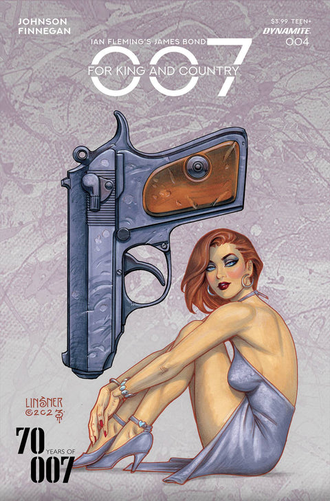 Ian Fleming's James Bond: 007 - For King And Country 4A Comic Joseph Michael Linsner Regular Dynamite Entertainment 2023