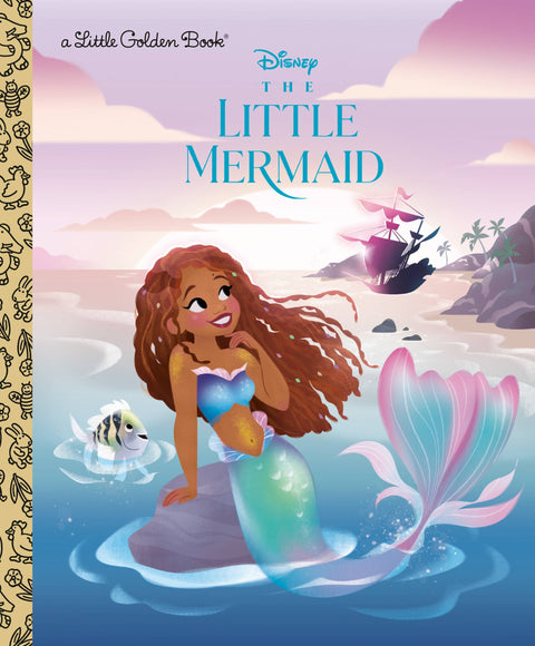 The Little Mermaid: A Little Golden Book HC Hardcover  Golden Books 2023