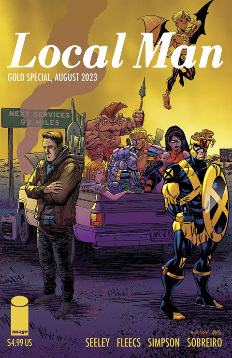 Local Man: Gold 1B Comic Tim Seeley & Tony Fleecs Foil Variant Image Comics 2023