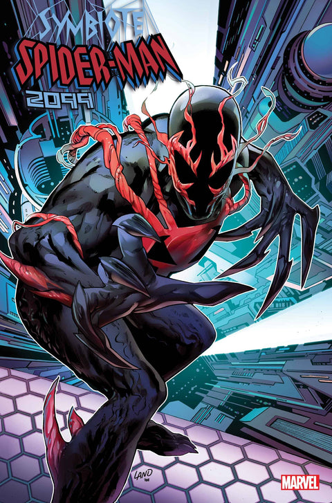 Symbiote Spider-Man 2099 1 Comic Greg Land Variant Marvel Comics 2024