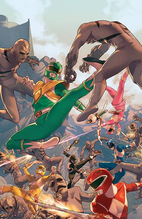 Mighty Morphin Power Rangers:  30th Anniversary Special 1F Comic Jamal Campbell Foil Variant Boom! Studios 2023