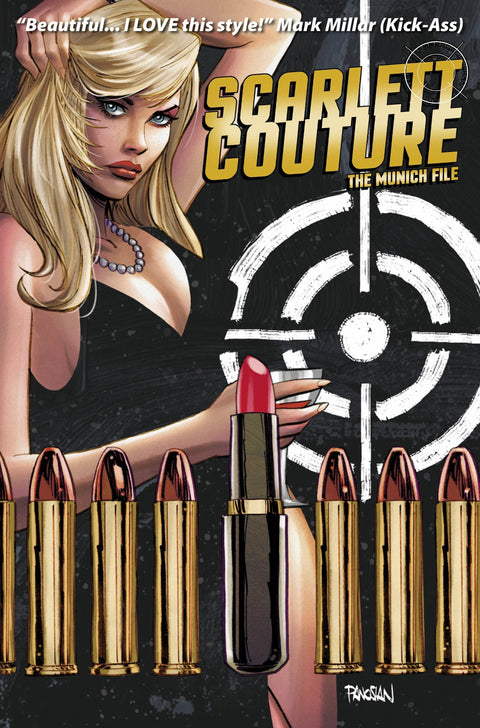 Scarlett Couture: The Munich File 1G Comic Dan Panosian Foil Variant Titan Books 2023