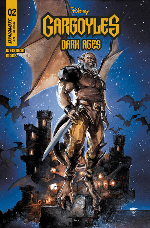 Gargoyles: Dark Ages 2A Comic Clayton Crain Regular Dynamite Entertainment 2023