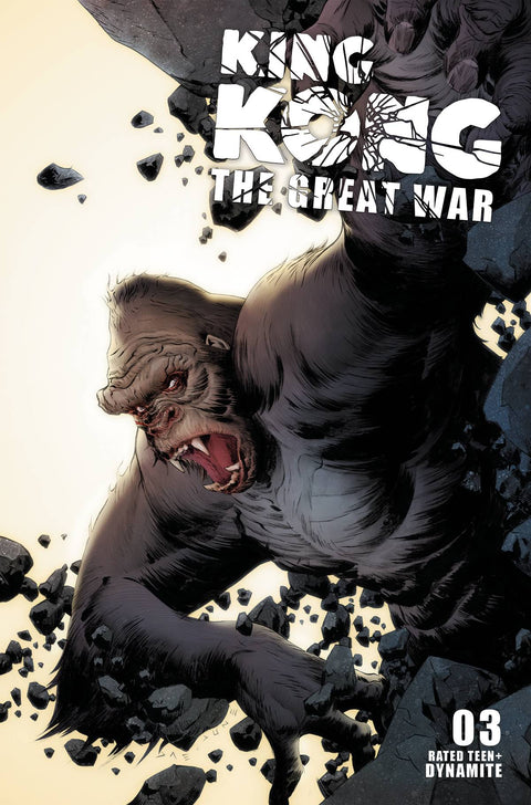 Kong: The Great War 3A Comic Jae Lee Regular Dynamite Entertainment 2023