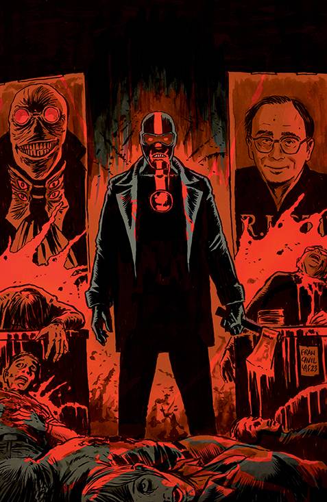 Stuff of Nightmares: Red Murder 1D Comic Francavilla Glow Variant Boom! Studios 2023