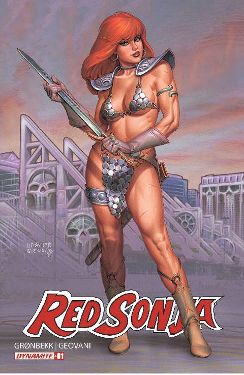 Red Sonja (2023) 1 Comic SDCC EXCLUSIVE VAR LINSNER Dynamite Entertainment 2023