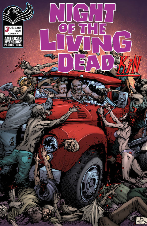 Night of the Living Dead: Kin 3A Comic Roy Allen Martinez American Mythology 2023