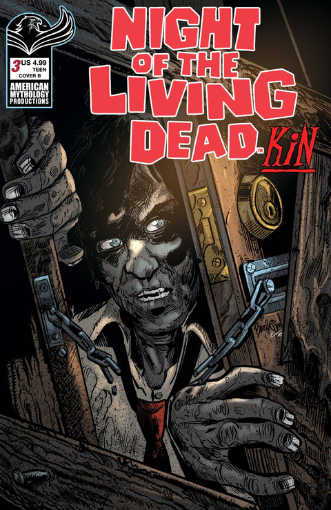 Night of the Living Dead: Kin 3B Comic Buz Hasson Variant American Mythology 2023