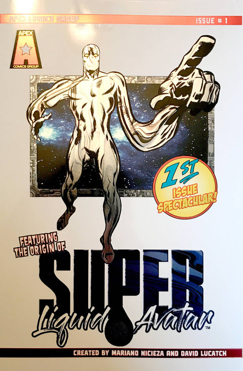 Phazer Universe: Super Liquid Avatar 1A Comic John Hebert & Nick Caponi American Mythology 2023