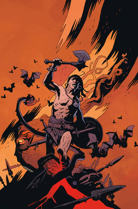 Conan the Barbarian (Titan Books) 1L Comic FOC Mignola Virgin Titan Books 2023