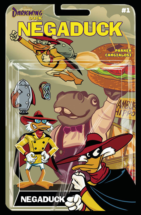 Negaduck 1E Comic Action Figure Variant Dynamite Entertainment 2023