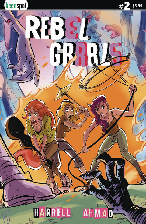 Rebel Grrrls 2A Comic  Keenspot Entertainment 2023