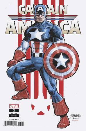 Captain America, Vol. 11 2B Comic George Pérez Variant Marvel Comics 2023