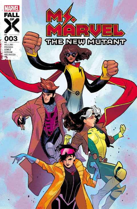 Ms. Marvel: The New Mutant 3A Comic Sara Pichelli Marvel Comics 2023