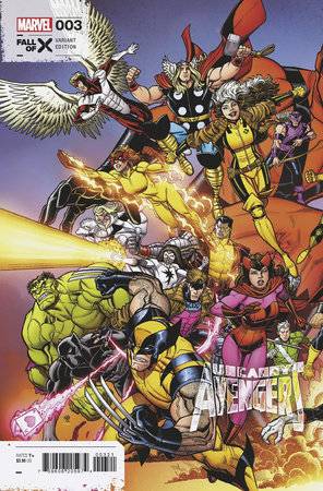 Uncanny Avengers, Vol. 4 3F Comic Nick Bradshaw Connecting Variant Marvel Comics 2023