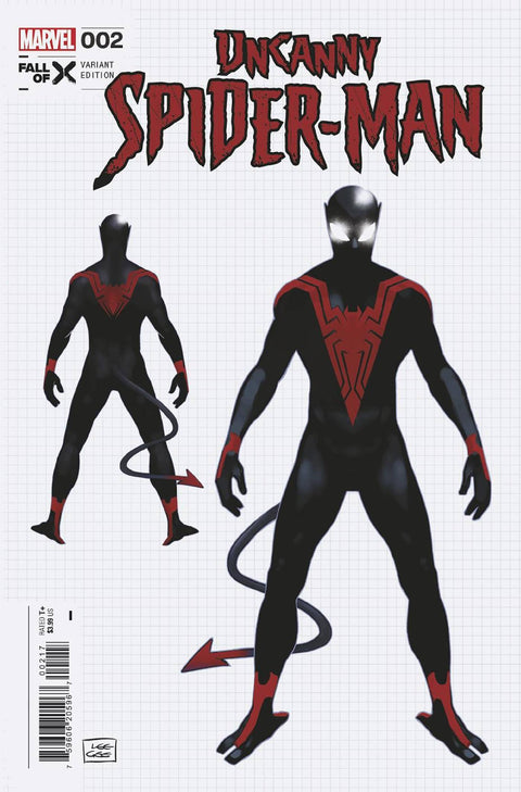 Uncanny Spider-Man 2E Comic 1:10 Lee Garbett Variant Marvel Comics 2023