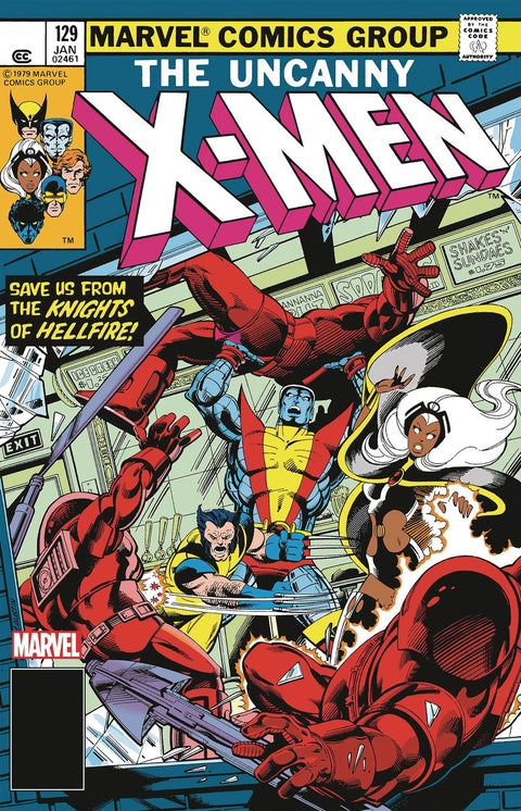 Uncanny X-Men, Vol. 1 129F Comic Facsimile Marvel Comics 2023