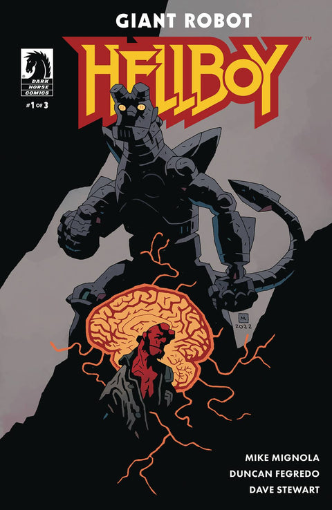 Giant Robot Hellboy 1B Comic Mignola Cover Dark Horse Comics 2023