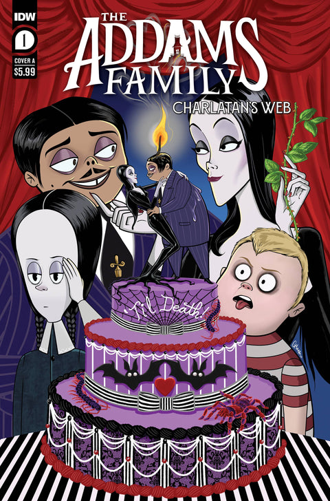 The Addams Family: Charlatan's Web 1A Comic Chynna Clugston Flores IDW Publishing 2023