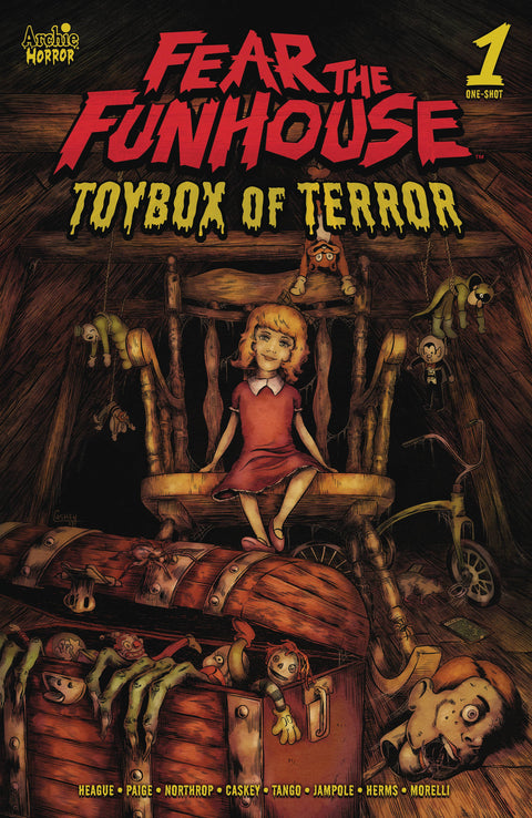 Fear The Funhouse: Toybox Of Terror 1A Comic  Archie Comic Publications 2023