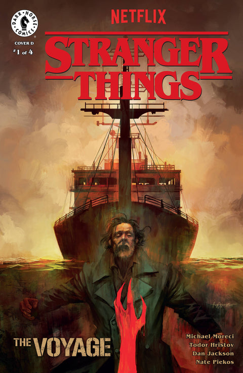 Stranger Things: The Voyage 1D Comic Todor Hristov Variant Dark Horse Comics 2023