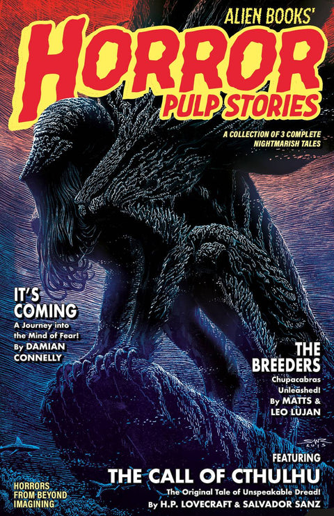Alien Books Horror Pulp Stories 1B Comic  FairSquare Comics 2023