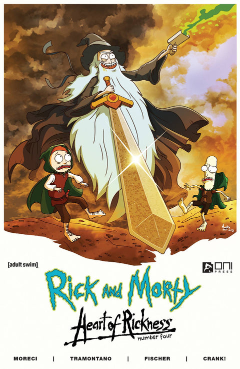 Rick and Morty: Heart of Rickness 4B Comic  Oni Press 2023