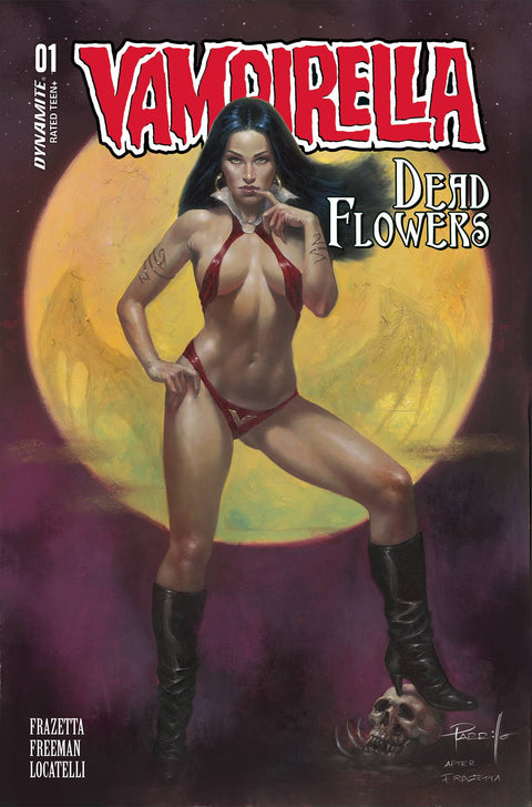 Vampirella: Dead Flowers 1A Comic Lucio Parrillo Regular Dynamite Entertainment 2023