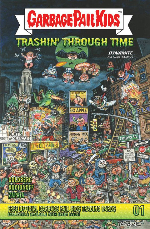 Garbage Pail Kids: Trashin' Through Time 1A Comic Tom Bunk Regular Dynamite Entertainment 2023