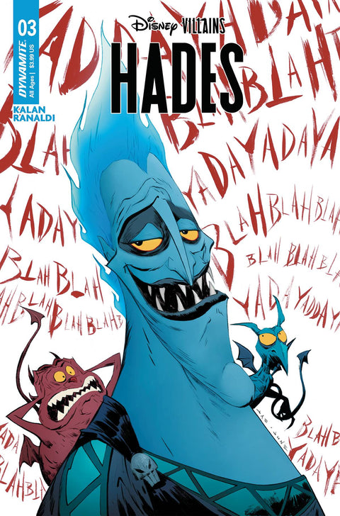 Disney Villains: Hades 3B Comic Jae Lee Variant Dynamite Entertainment 2023