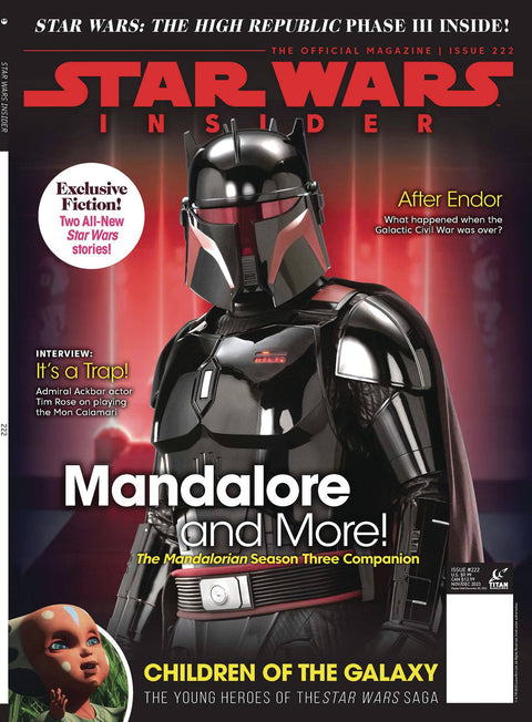 Star Wars Insider 222A Comic Photo Titan Books 2023